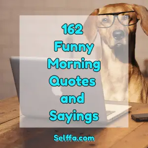 162 Funny Morning Quotes and Sayings - SELFFA