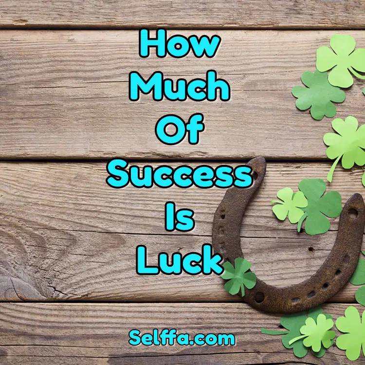 How Much of Success is Luck