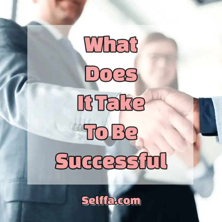 What Does It Take to Be Successful