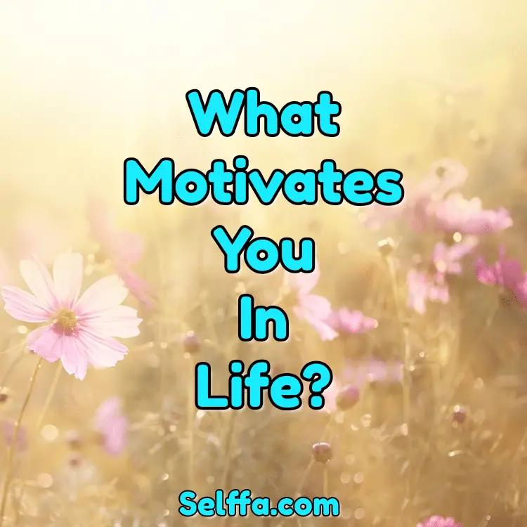 What Motivates You in Life