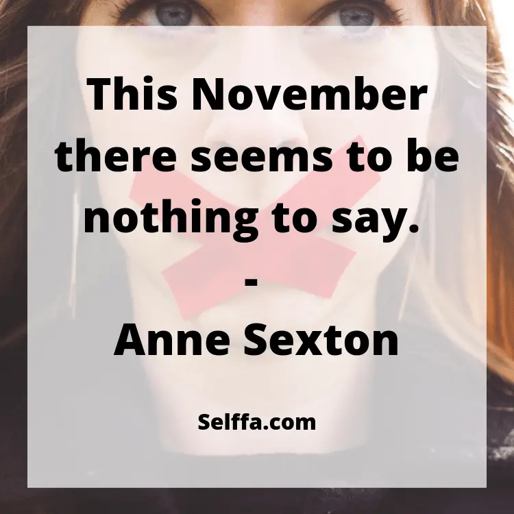November Quotes