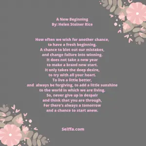 23 Motivational Poems - SELFFA