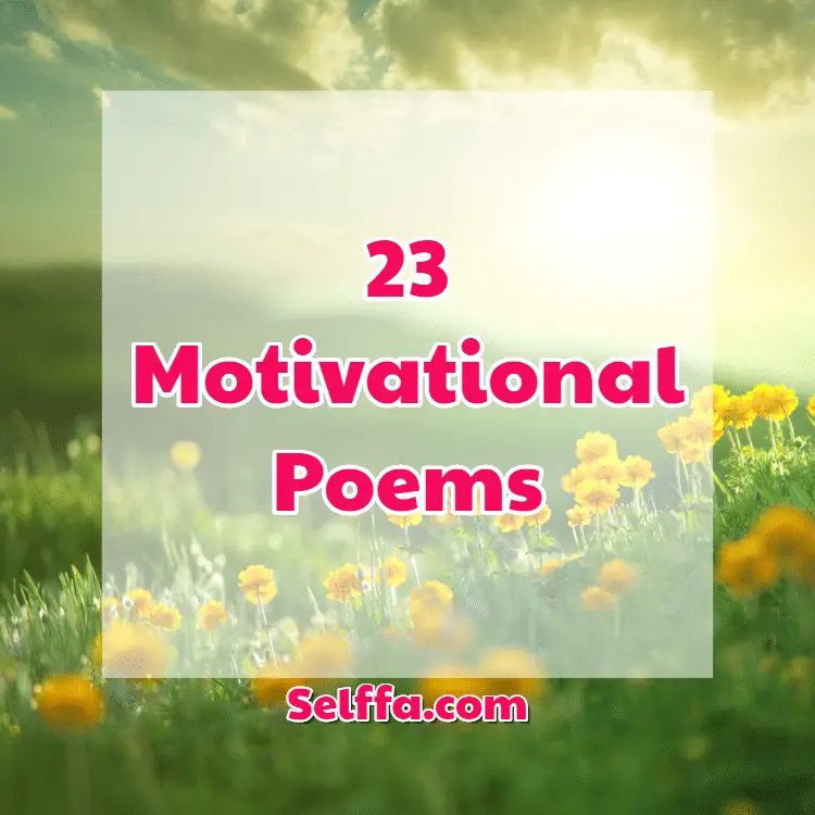 Motivational Poems