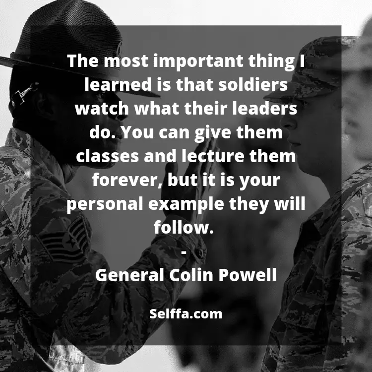 Featured image of post Military Motivational Leadership Quotes - Welcome to the military leader quote page, featuring my favorite quotes on leadership, warfare, character, training, command, productivity, and success.