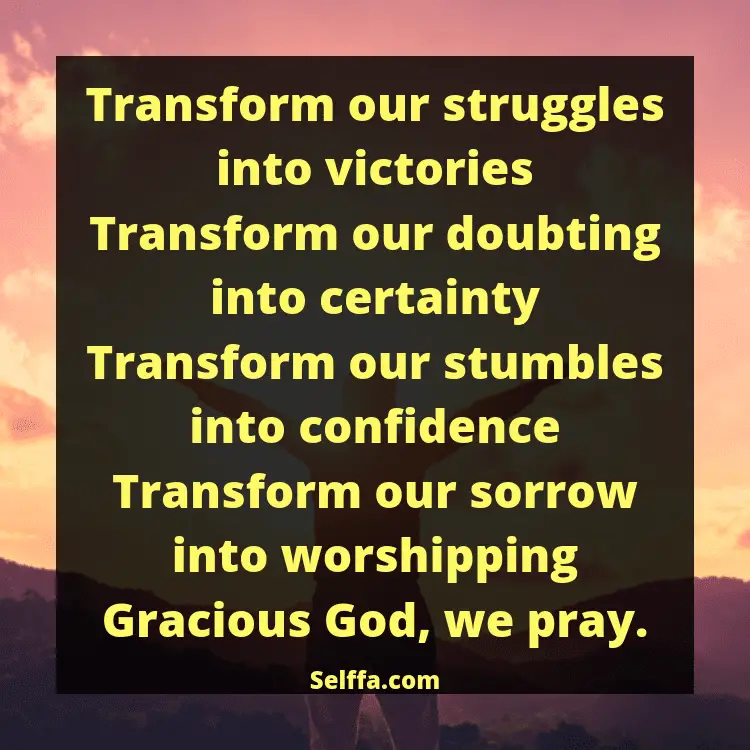 56 Inspirational Prayers - SELFFA