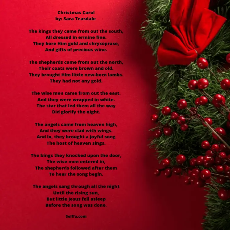 26 Christmas Poems - SELFFA