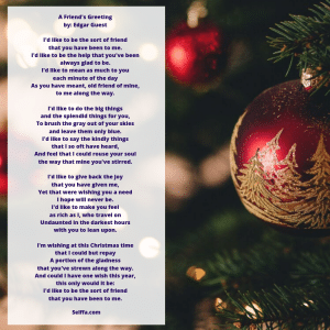 26 Christmas Poems - SELFFA