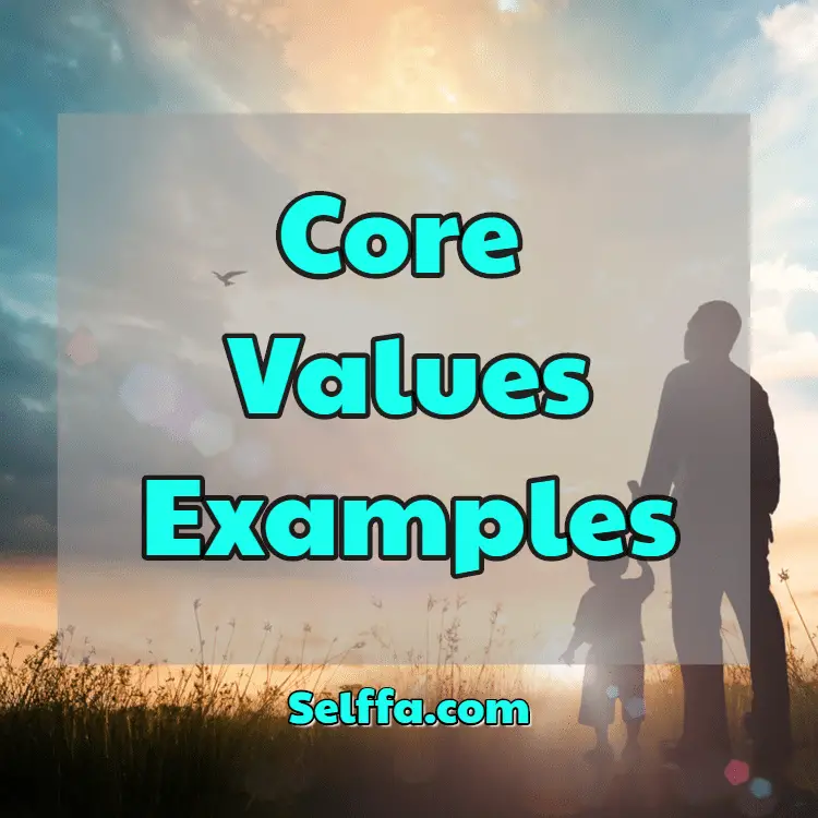 Core Values Examples