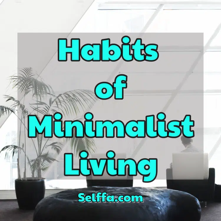 Habits of Minimalist Living