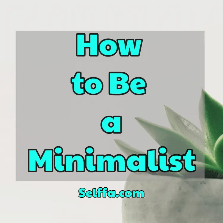 How to Be a Minimalist