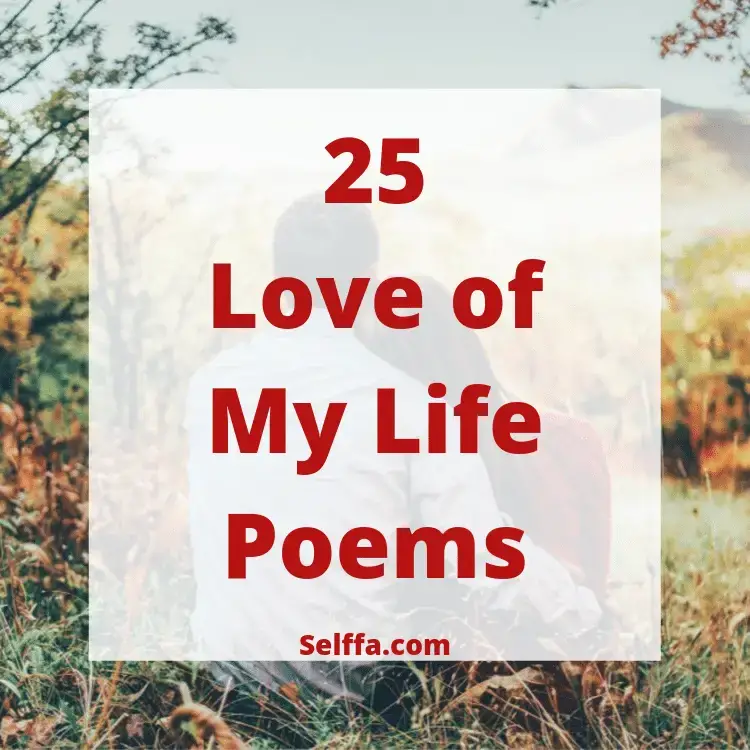 25 Love Of My Life Poems Selffa