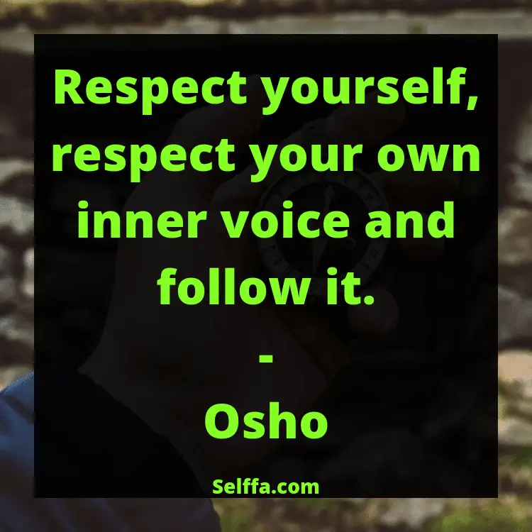 Self-Respect Quotes