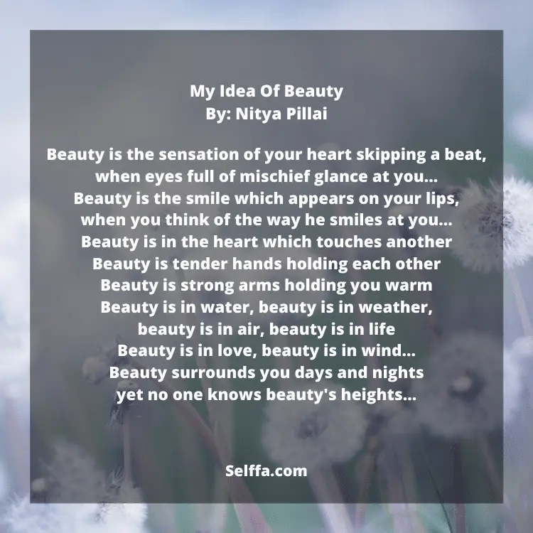 27 Beauty Poems Selffa