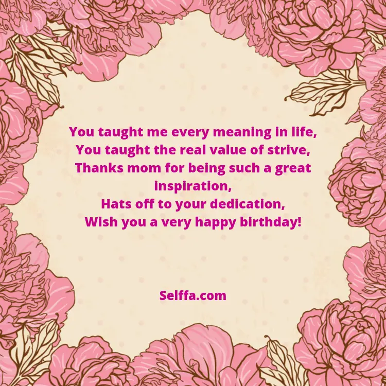 55 Birthday Poems For Moms Selffa