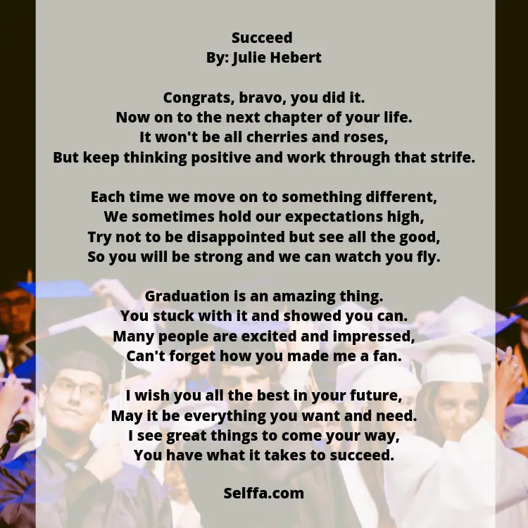 Free Printable Graduation Day Poem Free Printable Poem For Graduation ...