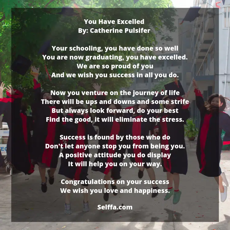 Graduation Poems