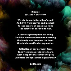 27 Poems About Dreams - SELFFA