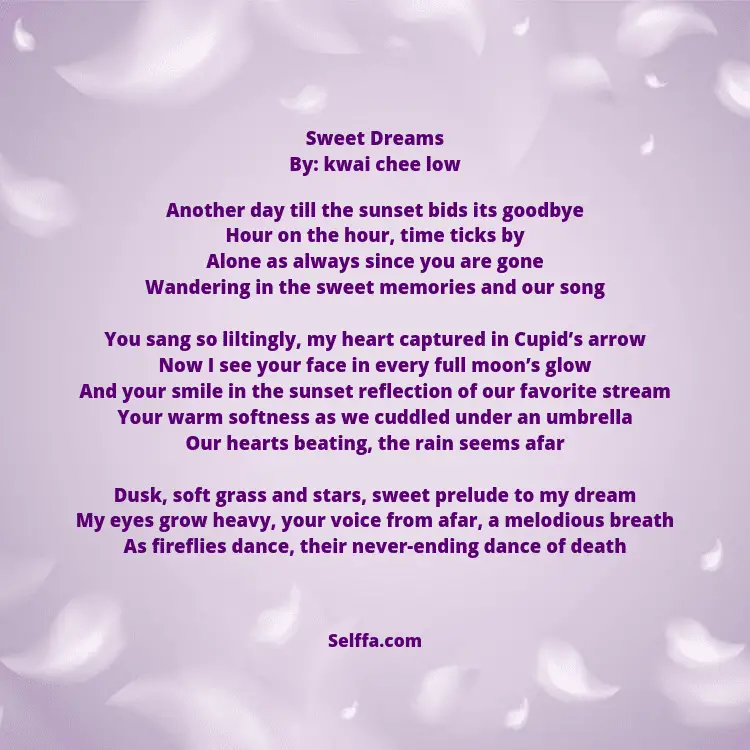 27 Poems About Dreams Selffa