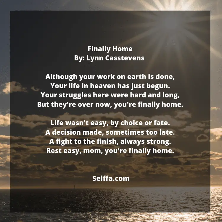 33 Sympathy Poems Selffa