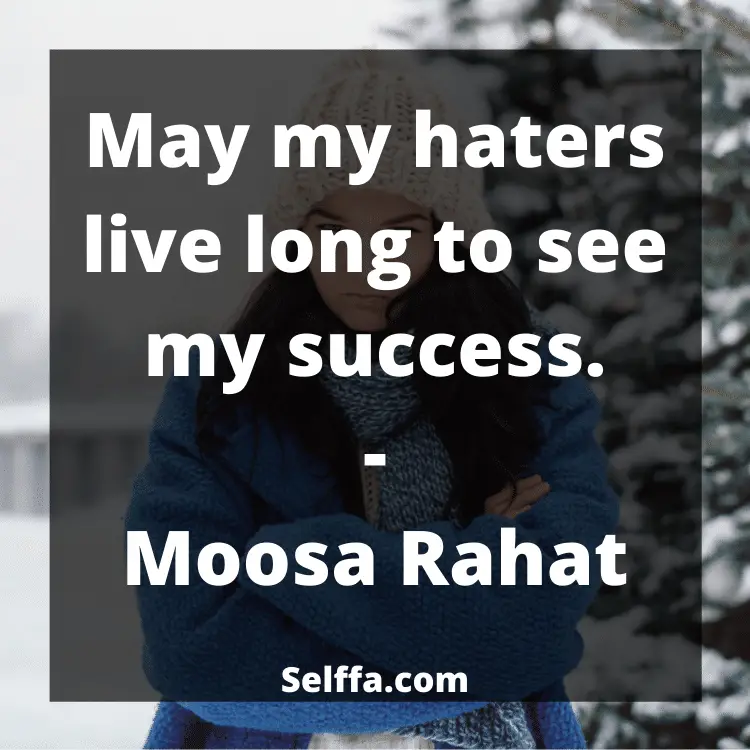 166 Haters Quotes Selffa