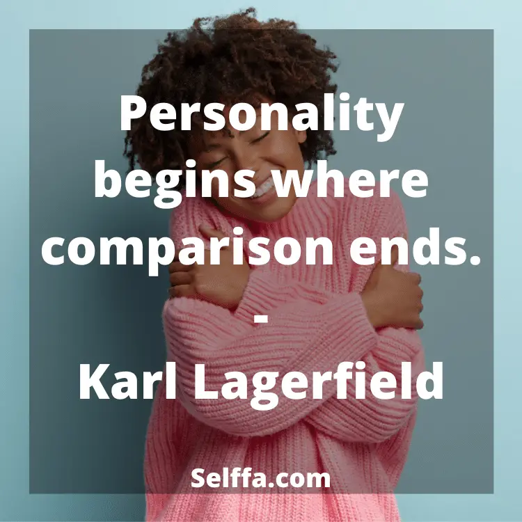 160 Personality Quotes - SELFFA