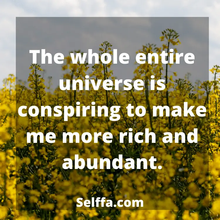 Abundance Affirmations