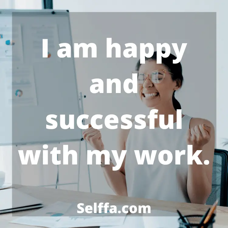 Positive Affirmations for Work