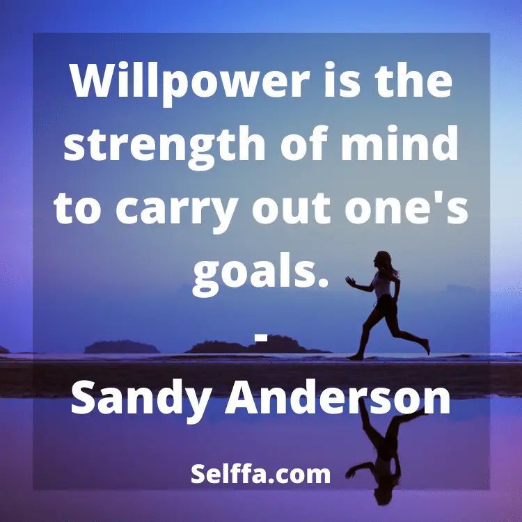 Willpower Quotes