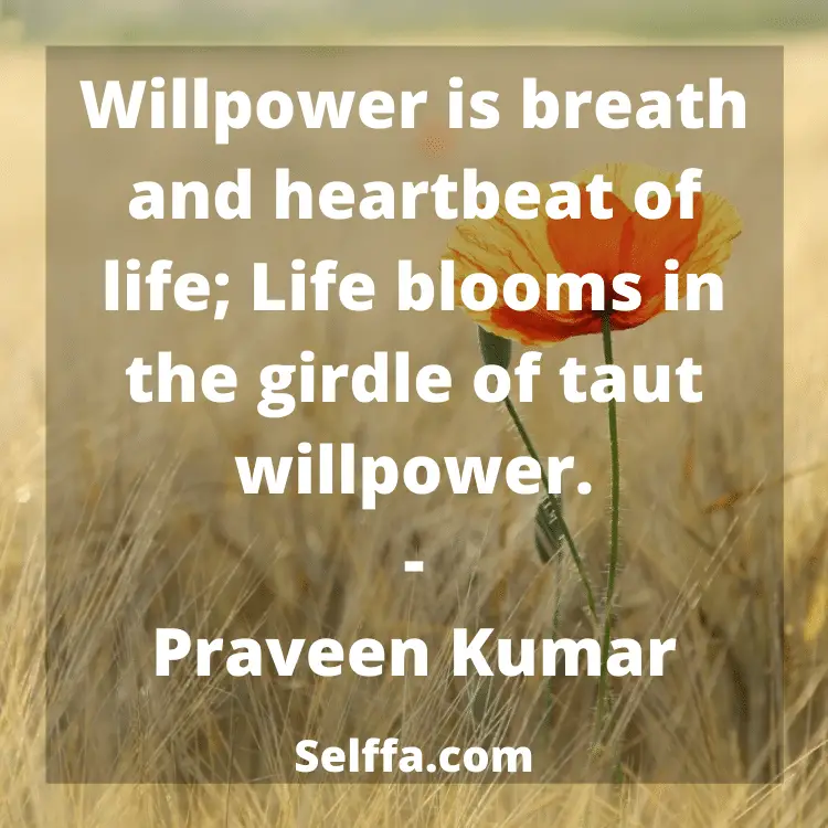 Willpower Quotes