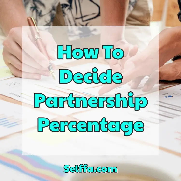 How To Determine Business Partnership Percentage How To Decide Partnership Percentage - SELFFA