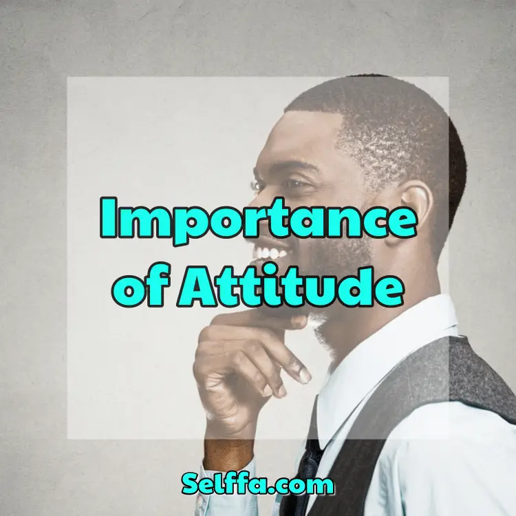 Importance of Attitude