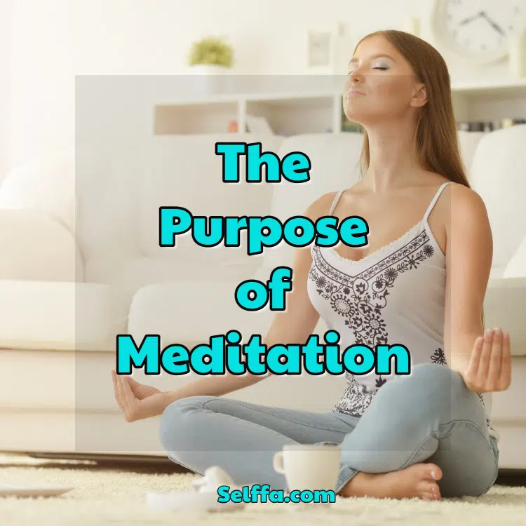 the purpose of meditation